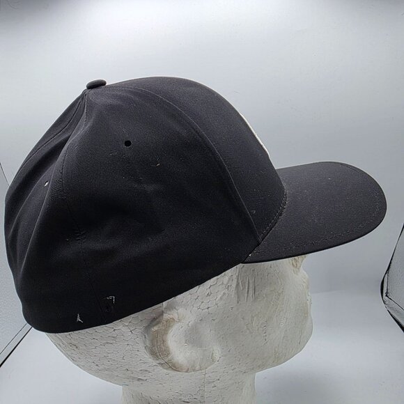 AG Green Label Adults L/XL Black Flexfit Golf Hat Delta Cap Casual Athletic - Picture 4 of 10